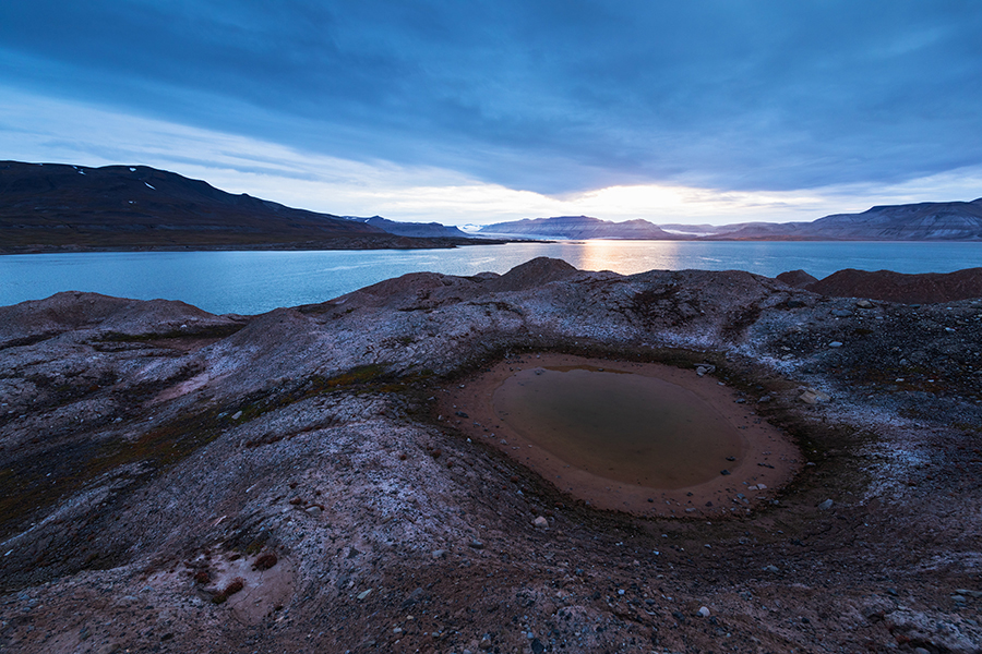 Unterwegs auf Spitzbergen