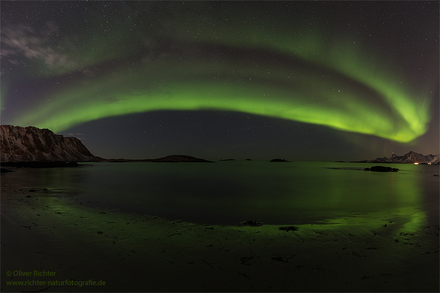 Aurora Borealis - Nordlicht, Polarlicht, Norwegen, Tromsö, Polar light, Northern light, northern lights, Lofoten