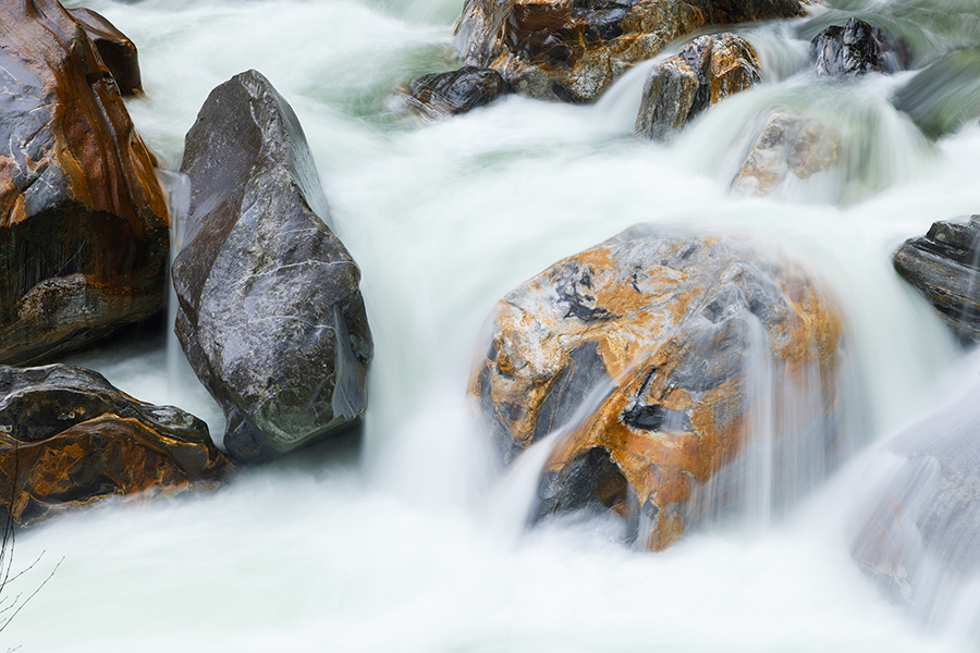 Unterwegs im Verzascatal, Verzasca, Tessin, Schweiz, Verzasca Wasserfall