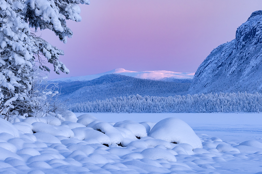 Winter in Schwedisch Lappland
