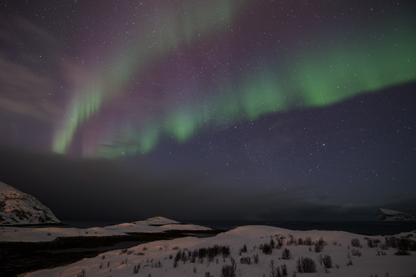 Aurora Borealis - Nordlicht, Polarlicht, Norwegen, Tromsö, Polar light, Northern light, northern lights