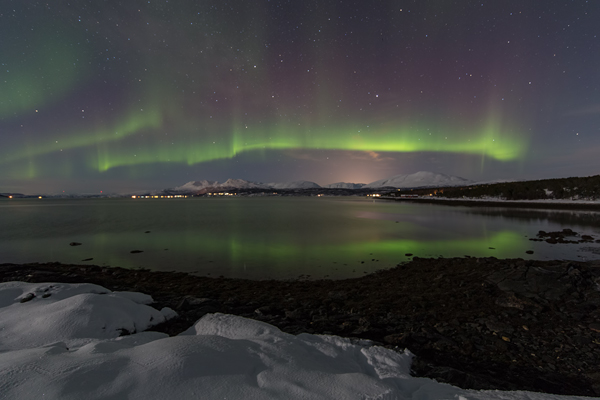 Aurora Borealis - Nordlicht, Polarlicht, Norwegen, Tromsö, Polar light, Northern light, northern lights