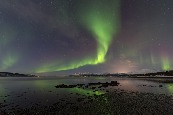Aurora Borealis - Nordlicht, Polarlicht, Norwegen, Tromsö, Polar light, Northern light, northern lights