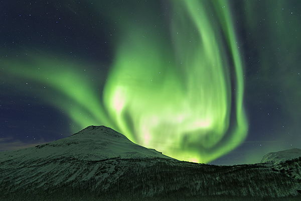 Aurora Borealis - Nordlicht, Polarlicht, Norwegen, Tromsö, Polar light, Northern light, northern lights