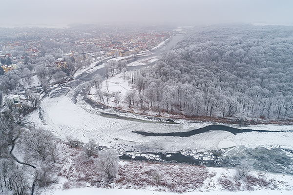 Blick auf die Mulde, Sachsen, Muldental