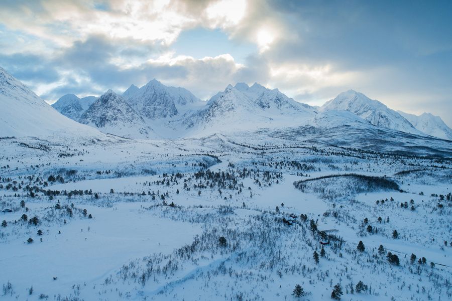 Unterwegs in den Lyngenalpen
