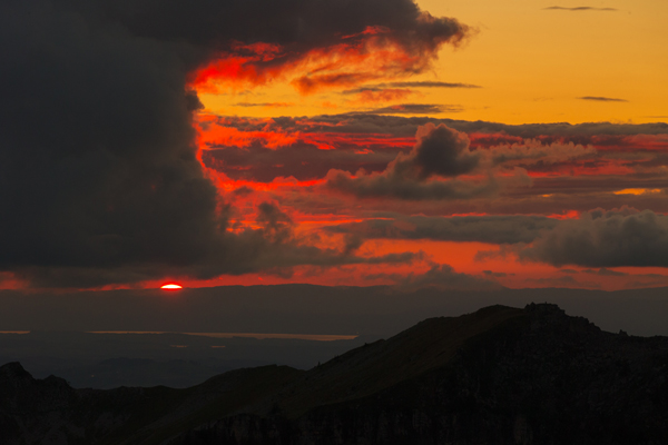 Abendstimmung im Berner Oberland