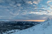 Riesengebirge Schnee Kristalle Baum Bäume