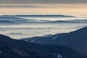 Riesengebirge Schnee Kristalle Baum Bäume