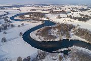Blick auf die Mulde, Sachsen, Muldental