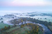 Mulde im Herbst