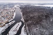 Blick auf die Mulde, Sachsen, Muldental