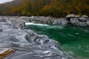 Unterwegs im Verzascatal, Verzasca, Tessin, Schweiz, Verzasca Wasserfall
