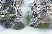 Unterwegs im Verzascatal, Verzasca, Tessin, Schweiz, Verzasca Wasserfall