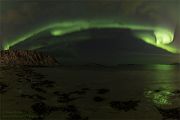 Aurora Borealis - Nordlicht, Polarlicht, Norwegen, Tromsö, Polar light, Northern light, northern lights, Lofoten