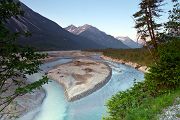 Im Lechtal Oesterreich Tirol Lechtal Wilder Lech Flusslandschaft 