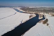 Blick auf die Mulde, Sachsen, Muldental