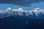 Berner Oberland, Blick auf Eiger, Moench und Jungfrau