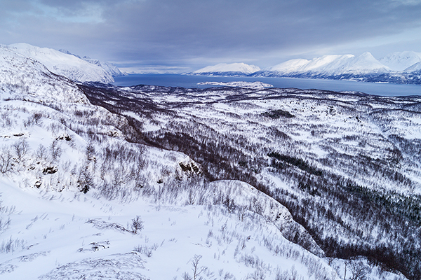 Unterwegs in Norwegen, Lyngenalpen, Lyngen Alps