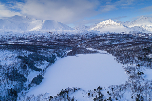 Unterwegs in Norwegen, Lyngenalpen, Lyngen Alps